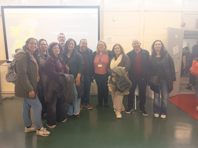 Um grupo de docentes de vários níveis de ensino esteve em Dublin